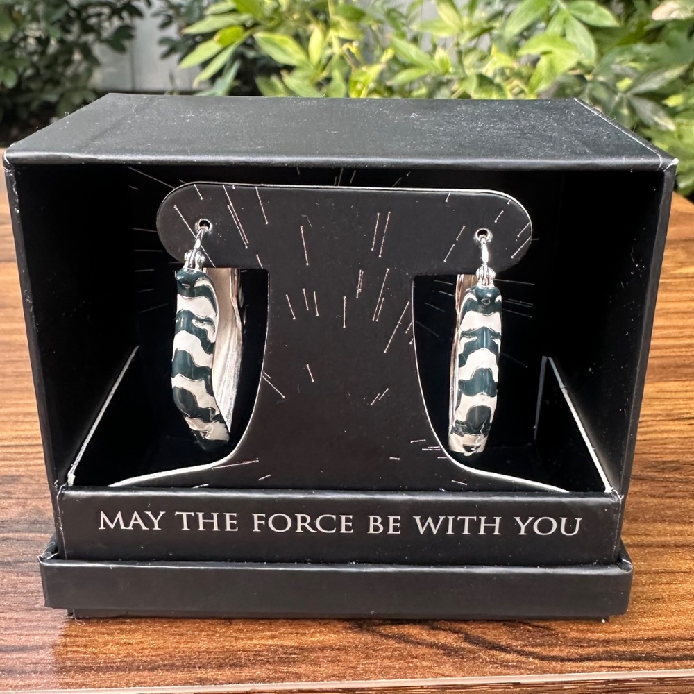 RockLove Star Wars: Clone Wars Ahsoka Hoop Earrings Signed By Ashley Eckstein